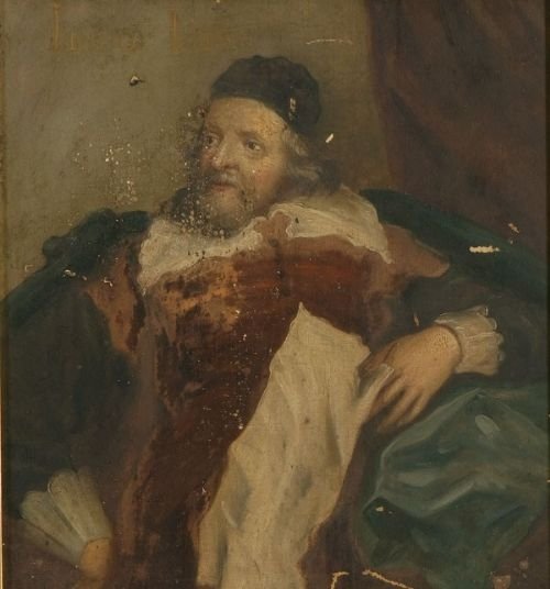 Portrait of Inigo Jones 1573 -1652, After Sir Anthony Van Dyck